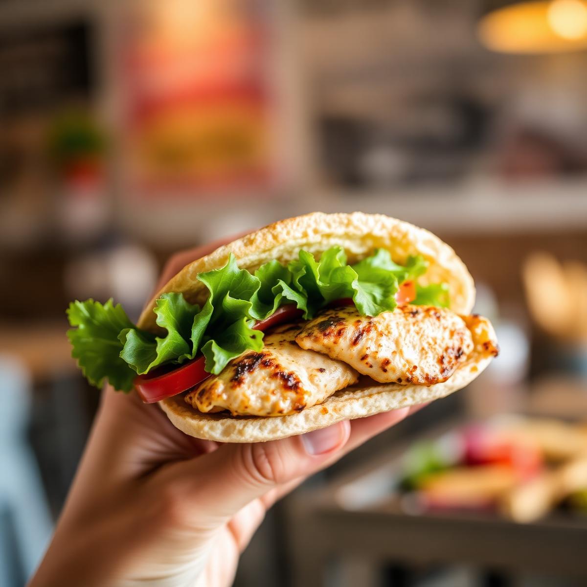 Chargrilled Chicken Wrap